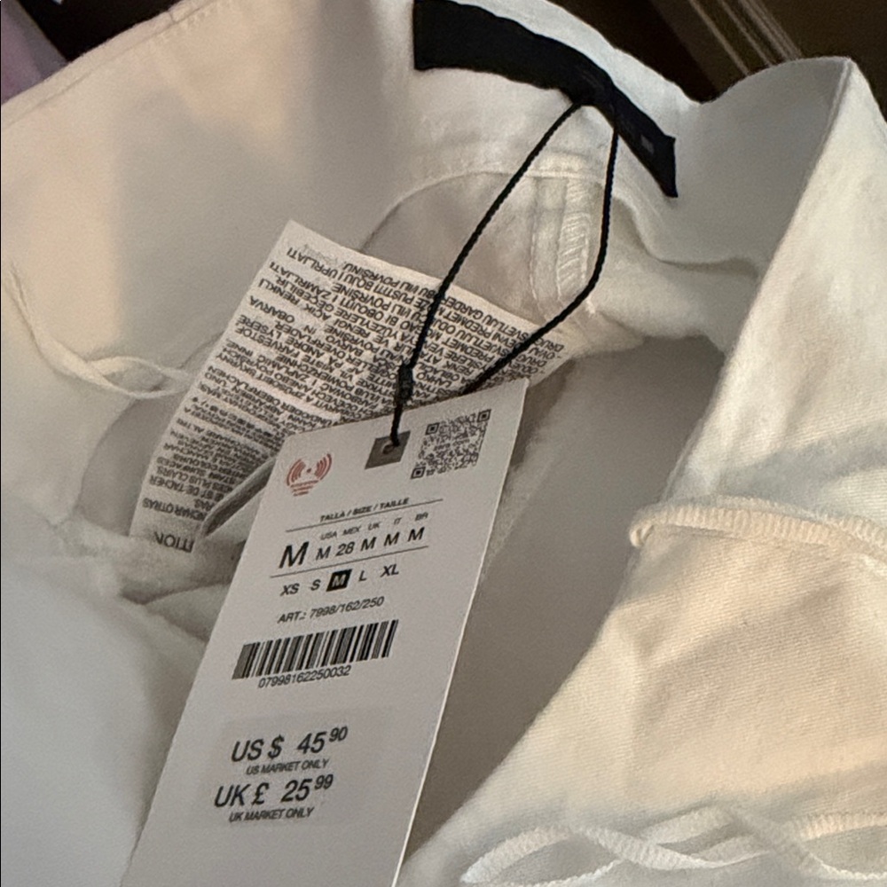 Zara Cream Halter Tie-Front Camisole - Picture 4 of 4